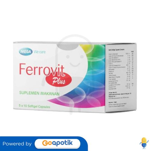 FERROVIT PLUS BOX 50 KAPSUL