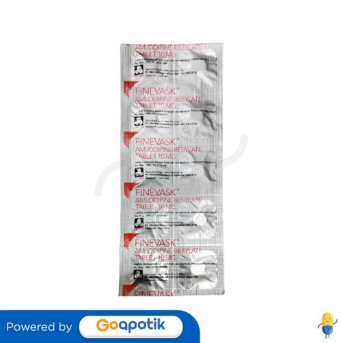 FINEVASK 10 MG TABLET