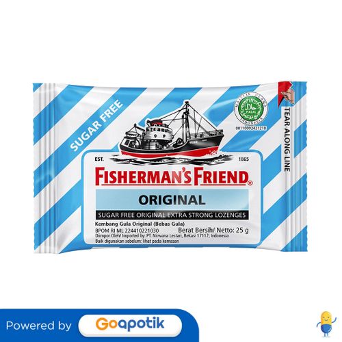 FISHERMAN'S FRIEND ORIGINAL LOZENGES SUGAR FREE