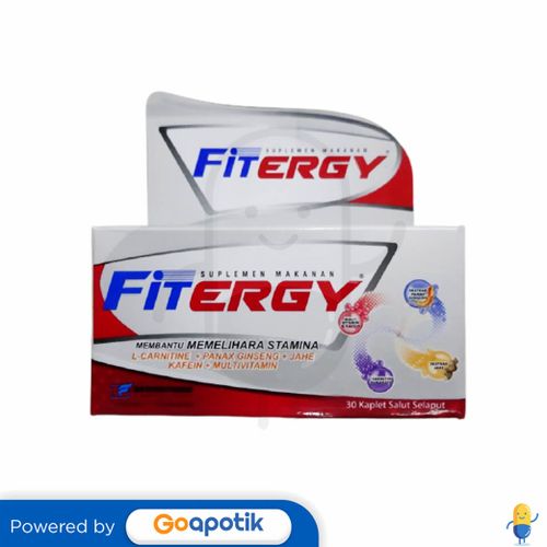 FITERGY BOTOL ISI 30 KAPLET