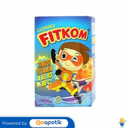 FITKOM GUMMY BIRU 21 GRAM BOX 5 SACHET