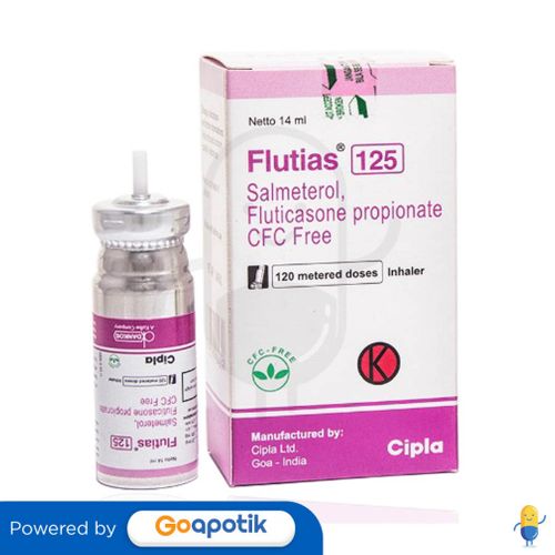 FLUTIAS 125 AEROSOL 120 DOSIS