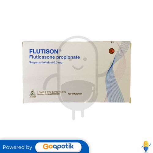 FLUTISON 0.5 MG SUSPENSI INHALASI 2 ML BOX 20 VIAL