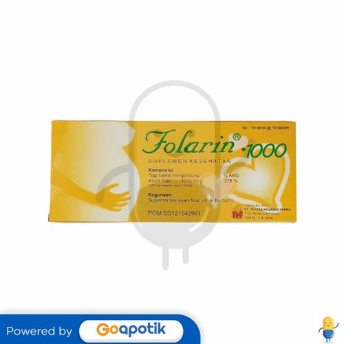 FOLARIN 1000 BOX 100 TABLET