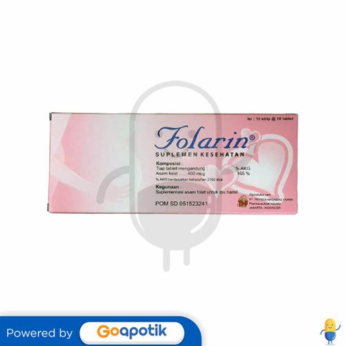 FOLARIN BOX ISI 100 TABLET