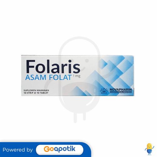 FOLARIS 1 MG BOX 100 TABLET