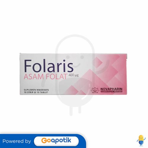 FOLARIS 400 MCG BOX 100 TABLET