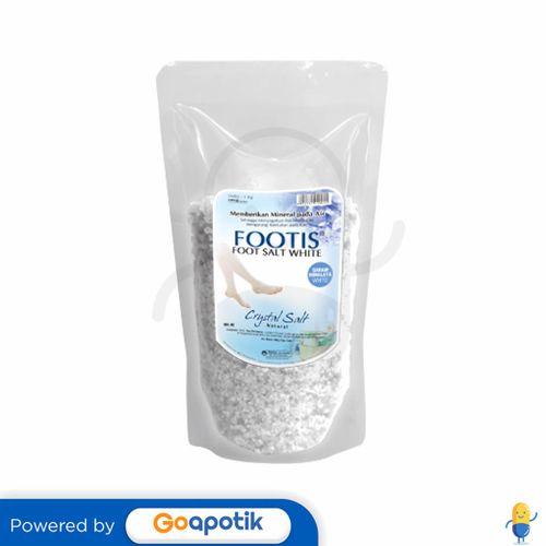 FOOTIS FOOT SALT WHITE 1000 GRAM POUCH