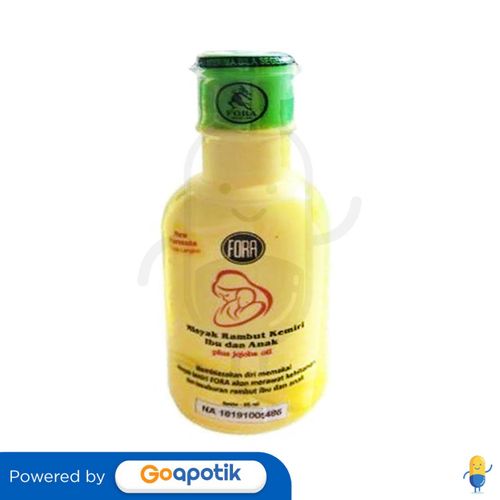 FORA MINYAK KEMIRI IBU DAN ANAK PLUS JOJOBA OIL 65 ML