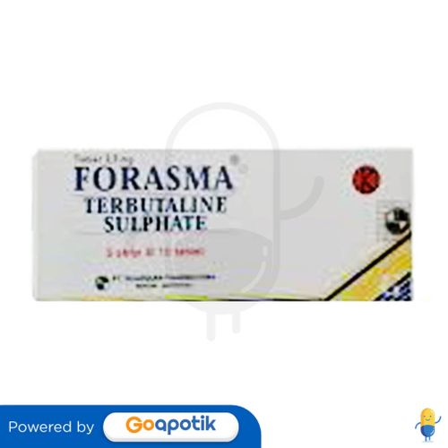 FORASMA 2.5 MG BOX 50 TABLET