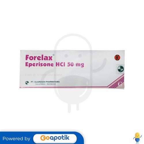 FORELAX 50 MG BOX 50 TABLET