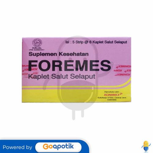 FOREMES BOX ISI 30 KAPLET