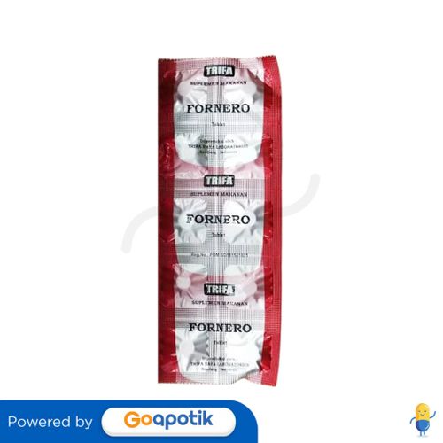 FORNERO STRIP ISI 10 TABLET