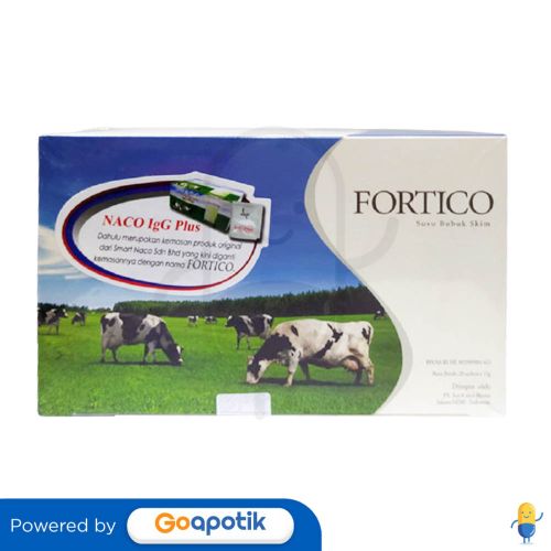 FORTICO SUSU BUBUK SKIN KOLOSTRUM 15 GRAM BOX 20 SACHET