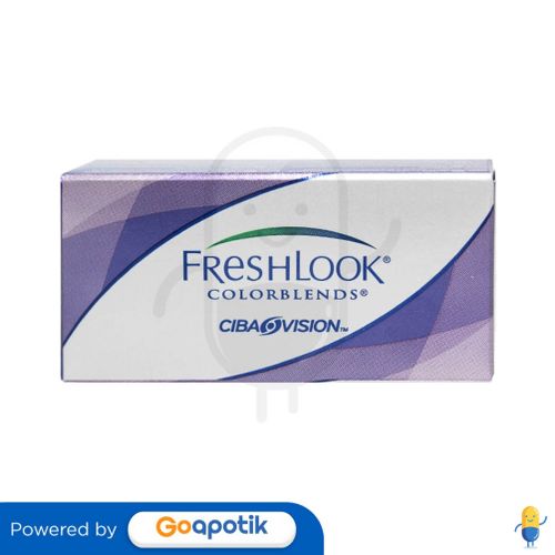 FRESHLOOK HEMA COLOR MONTHLY LENS COLORBLENDS (-0.00) TRUE SAPPHIRE
