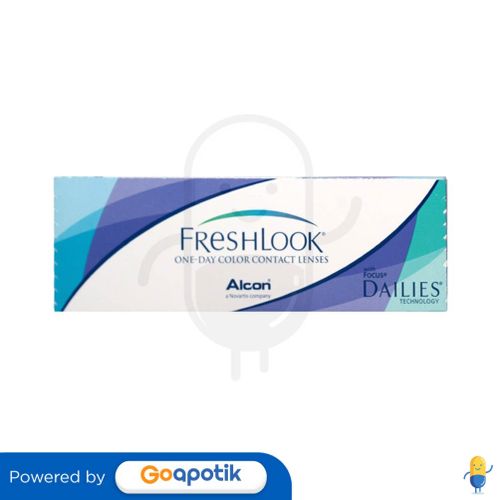 FRESHLOOK HEMA COLOR ONE DAY LENS COLORBLENDS (-0.75) GREEN