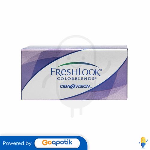 FRESHLOOKHEMA COLOR MONTHLY LENS COLORBLENDS (-6.00) GRAY