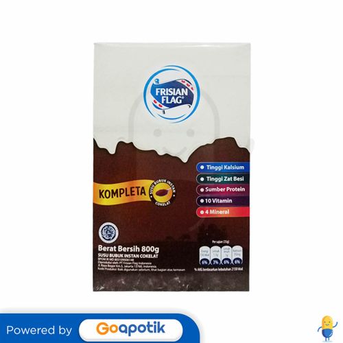 FRISIAN FLAG KOMPLETA RASA COKLAT 800 GRAM BOX