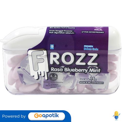 FROZZ BLUEBERRY MINT POT 15 GRAM