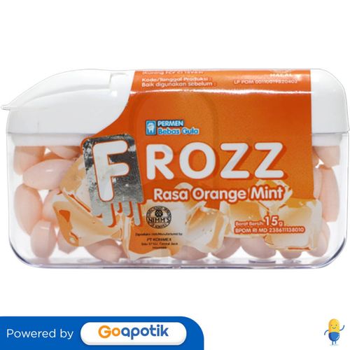 FROZZ ORANGE MINT POT 15 GRAM