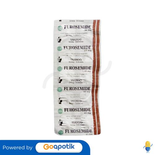 FUROSEMIDE YARINDO 40 MG TABLET