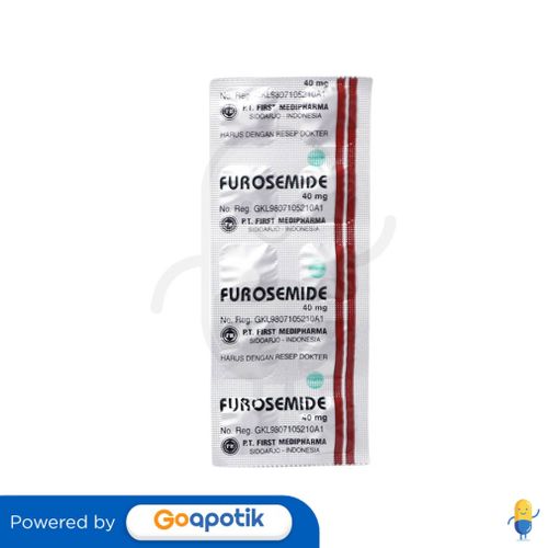 FUROSEMIDE FIRST MEDIFARMA 40 MG TABLET