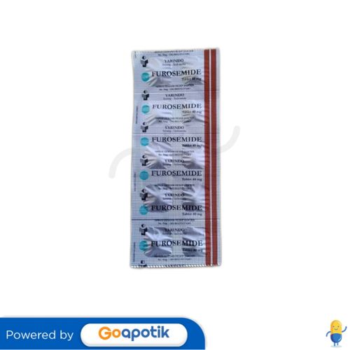 FUROSEMIDE YARINDO 40 MG STRIP 10 TABLET