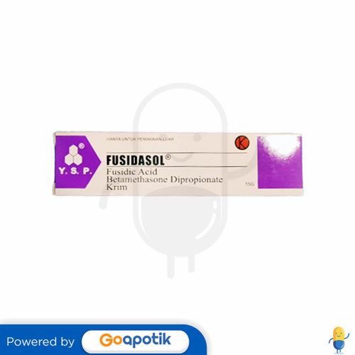 FUSIDASOL CREAM 15 GRAM TUBE