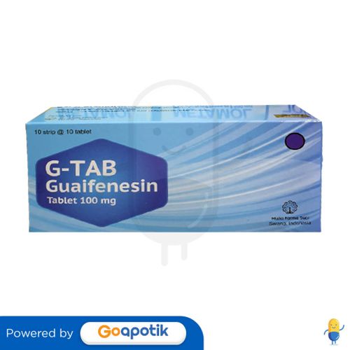 G-TAB 100 MG BOX 100 TABLET