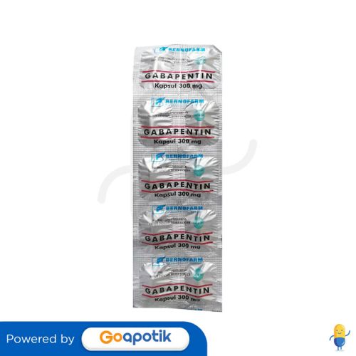 GABAPENTIN BERNOFARM 300 MG STRIP 10 KAPSUL