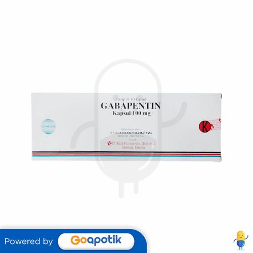 GABAPENTIN NULAB 100 MG BOX 30 KAPSUL