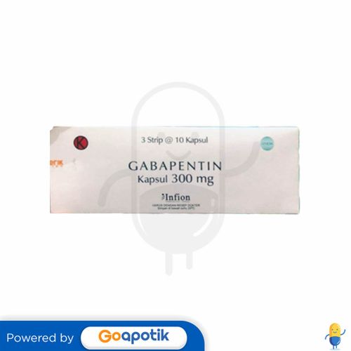 GABAPENTIN INFION 300 MG BOX 30 KAPSUL