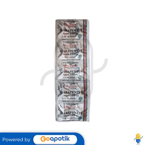 GABAPENTIN NULAB 100 MG KAPSUL