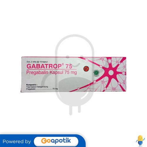 GABATROP 75 MG BOX 20 KAPSUL