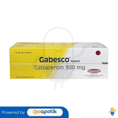 GABESCO 300 MG BOX 100 KAPSUL