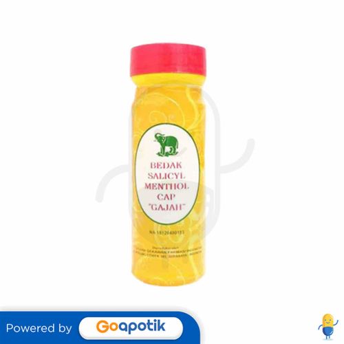 GAJAH BEDAK SALICYL MENTHOL 100 GRAM BOTOL