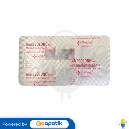 GAMESOLONE 8 MG TABLET