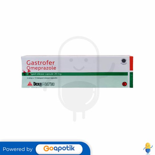 GASTROFER 20 MG BOX 30 KAPSUL