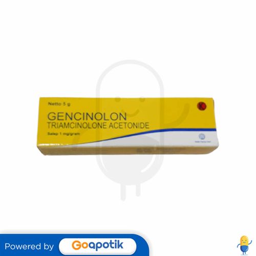 GENCINOLON CREAM 5 GRAM TUBE