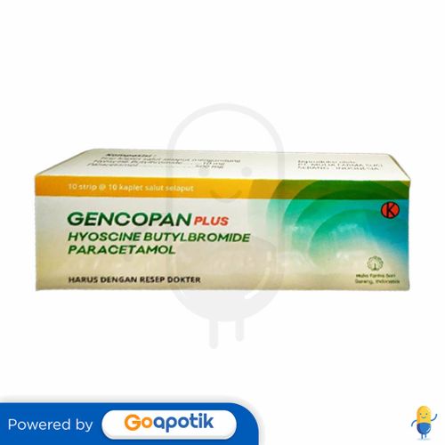 GENCOPAN PLUS BOX 100 TABLET