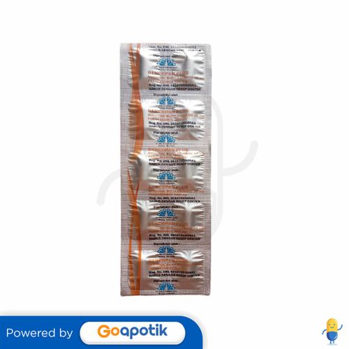GENCOPAN PLUS STRIP 10 TABLET