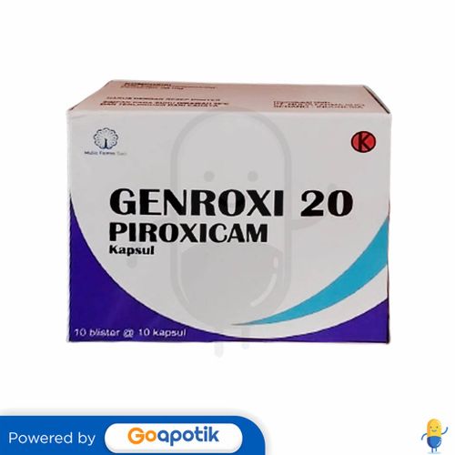 GENROXI 20 MG BOX 100 KAPSUL