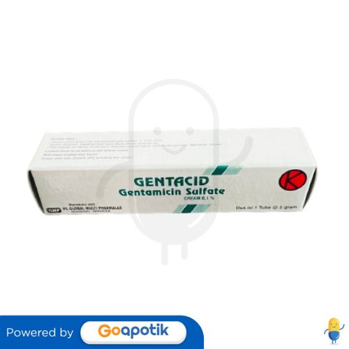 GENTACID 0.1% CREAM 5 GRAM TUBE