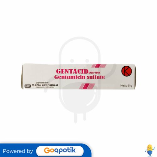 GENTACID SALEP MATA 5 GRAM TUBE