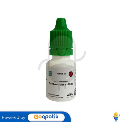 GENTAMICIN ERELA 0.3% TETES MATA 5 ML