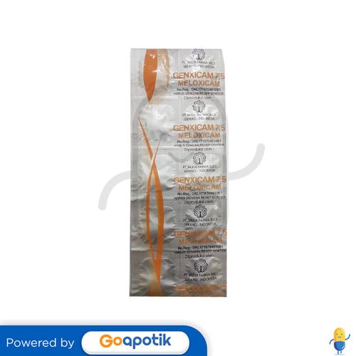 GENXICAM 7.5 MG TABLET