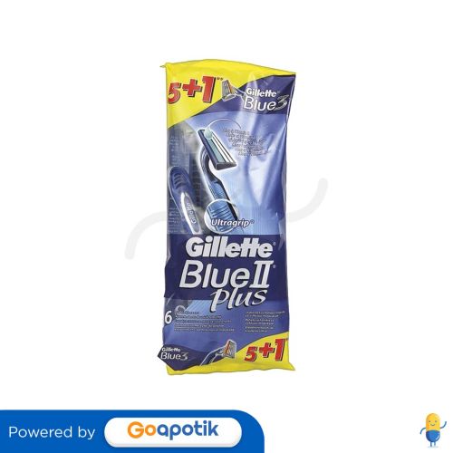 GILLETTE BLUE II PLUS 1 PCS