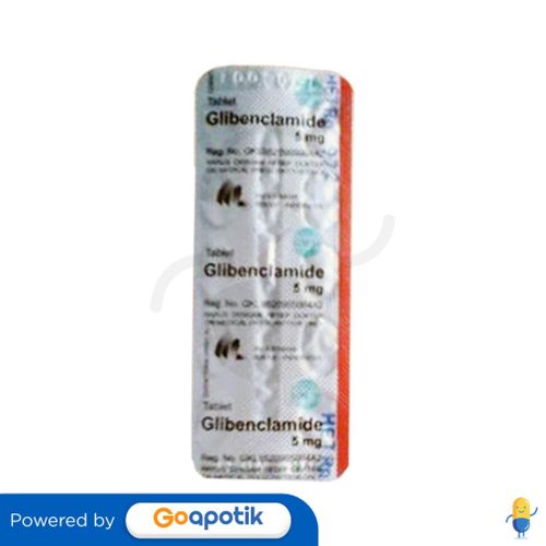 GLIBENCLAMIDE INDOFARMA 5 MG KAPLET