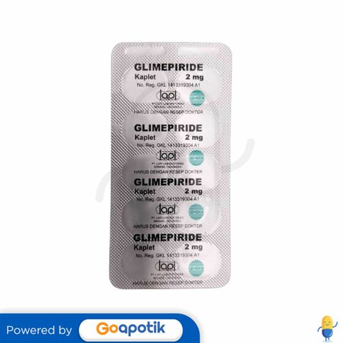 GLIMEPIRIDE LAPI 2 MG KAPLET