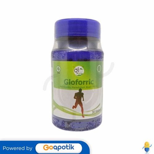 GLO HERBS GLOFORRIC BOTOL 30 KAPSUL